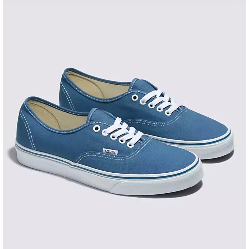 Denim Navy vans women’s 6.5 men’s 6 great condition